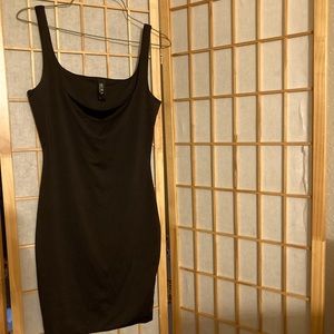 Akira black bodycon dress